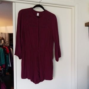 Old Navy Burgundy Jumper
